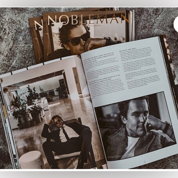 Nobleman issue 24 Matt Bomer - Picture 4 of 4